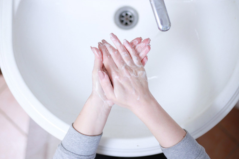 Öfter Hände waschen beugt Infektionen vor