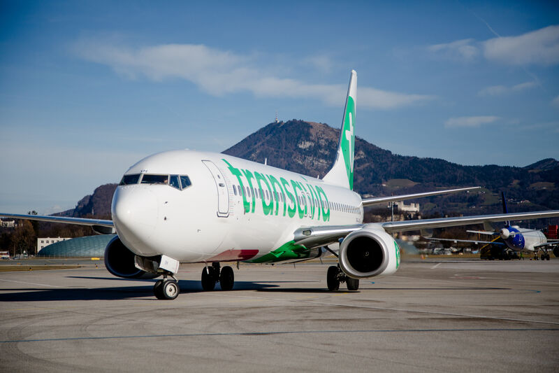 Transavia mit Festung