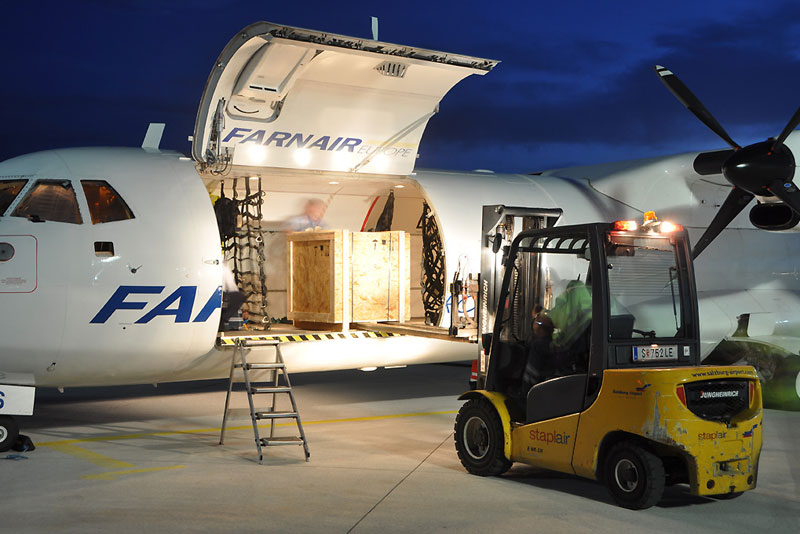 Cargo Handling Salzburg Airport