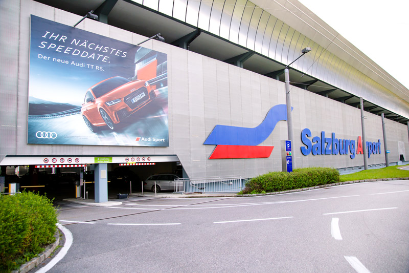 Werbeflächen am Salzburger Flughafen