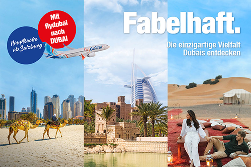 flydubai - direkt von Salzburg nach Dubai