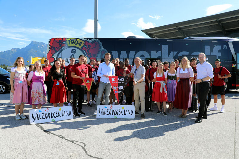 10-jähriges Bayer Leverkusen Jubiläum im SalzburgerLand