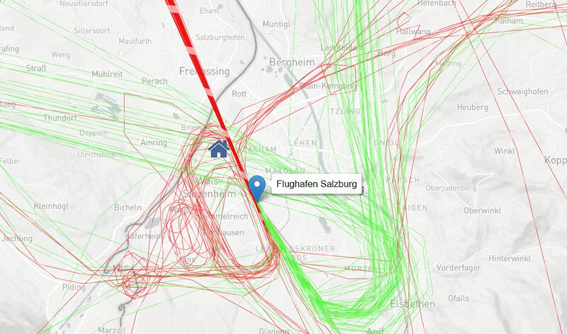 Mit InsightFull Flugwege verfolgen