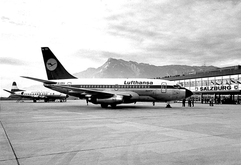 26.09.1968 Erstlandung Lufthansa LH B737
