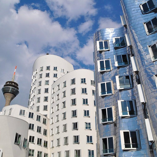 Düsseldorf, modern architecture