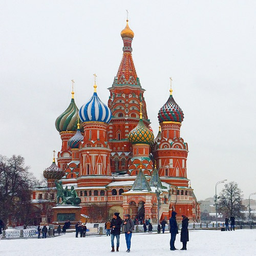 Moskau, Basilius Kathedrale
