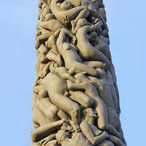Oslo, Vigeland Skulpturenpark
