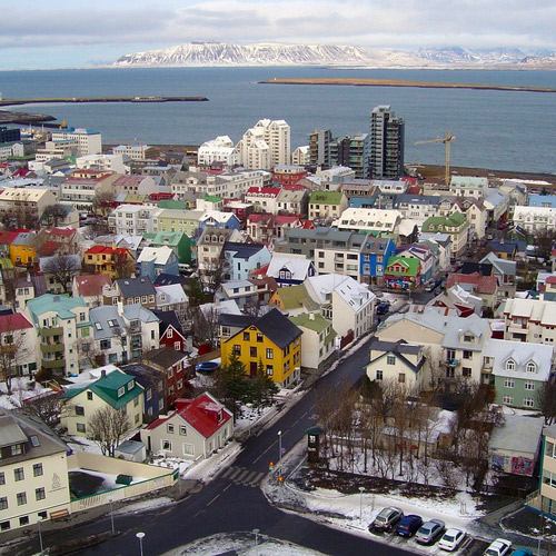 Reykjavik town